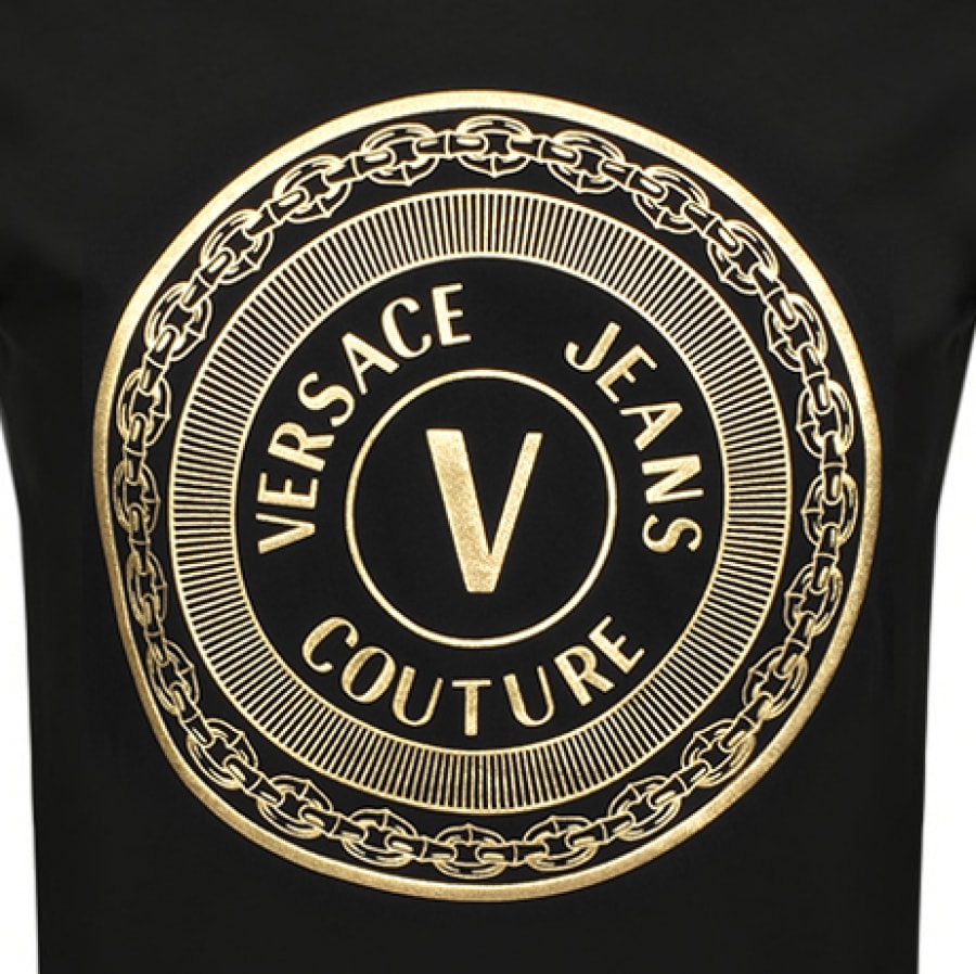 Alternative Image for ProductVersace Jeans Couture Long Sleeve T Shirt Black3